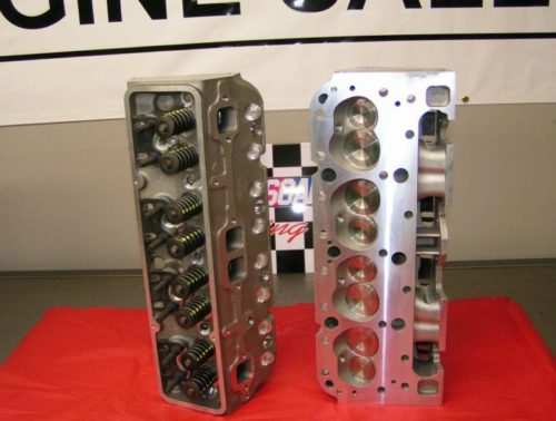 Chevy Aluminum 350 Cylinder Heads 64cc 2.02/1.60